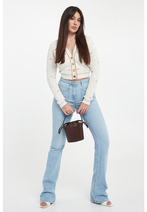 Elisabetta Franchi - Jeansy damskie ELISABETTA FRANCHI