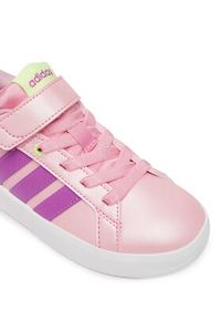 Adidas - adidas Sneakersy Grand Court 3.0 Girls Shoes Children KI1755 Różowy. Kolor: różowy. Materiał: skóra #7