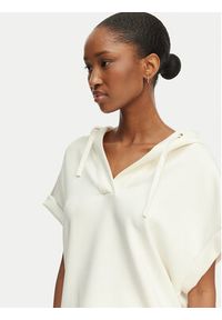 BOSS Bluza Mirage 50561076 Kremowy Relaxed Fit. Kolor: kremowy. Materiał: syntetyk #3