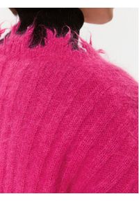Herskind Sweter Caleb 4923970 Różowy Regular Fit. Kolor: różowy. Materiał: wełna #5