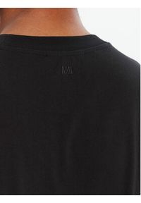 AMI PARIS Longsleeve BFUTS235.724 Czarny Regular Fit. Kolor: czarny. Materiał: bawełna. Długość rękawa: długi rękaw