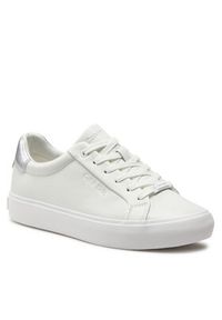 Calvin Klein Sneakersy Vulcanized Lace Up Lth HW0HW02134 Biały. Kolor: biały #2