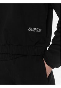 Guess Bluza Eleanora V4RQ09 KC5O0 Czarny Regular Fit. Kolor: czarny. Materiał: bawełna