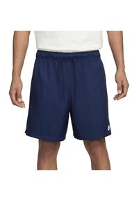 Nike - Shorty Męskie Club. Kolor: niebieski. Sport: turystyka piesza