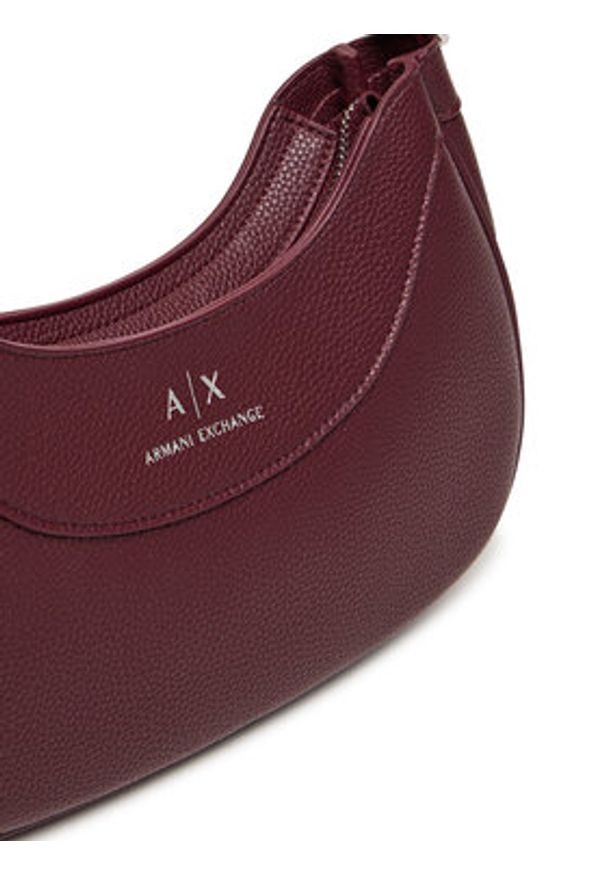 Armani Exchange Torebka 942883 CC783 UA343 Bordowy. Kolor: czerwony. Materiał: skórzane