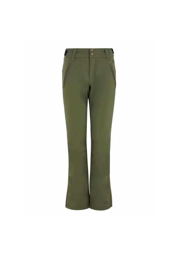 Spodnie narciarskie dla kobiet Protest Lole Softshell. Kolor: zielony. Materiał: softshell. Sezon: zima. Sport: narciarstwo
