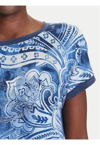 Olsen T-Shirt 11105117 Niebieski Regular Fit. Kolor: niebieski. Materiał: bawełna #5