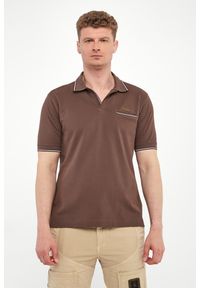 Aeronautica Militare - Polo męskie z haftem AERONAUTICA MILITARE. Typ kołnierza: polo. Wzór: haft #3