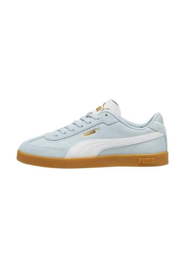 Buty damskie sportowe sneakersy Puma CLUB II ERA. Kolor: wielokolorowy, niebieski, brązowy, biały. Materiał: skóra, materiał. Szerokość cholewki: normalna. Sport: turystyka piesza