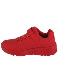 skechers - Buty sportowe Sneakersy dziewczęce, Skechers Uno Lite. Kolor: czerwony. Sport: turystyka piesza