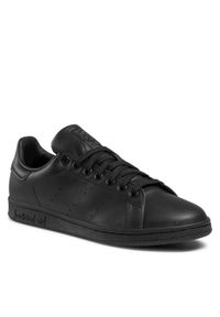 Adidas - Buty adidas - Stan Smith FX5499 Cblack/Cblack/Ftwwht. Okazja: na co dzień. Zapięcie: sznurówki. Kolor: czarny. Materiał: skóra. Szerokość cholewki: normalna. Sezon: lato. Model: Adidas Stan Smith #1