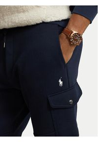 Polo Ralph Lauren Spodnie dresowe 710881522007 Granatowy Regular Fit. Kolor: niebieski. Materiał: syntetyk, bawełna #3
