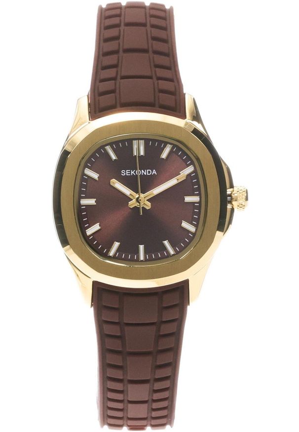 Zegarek Sekonda Zegarek damski Sekonda 40791 brązowy. Kolor: brązowy