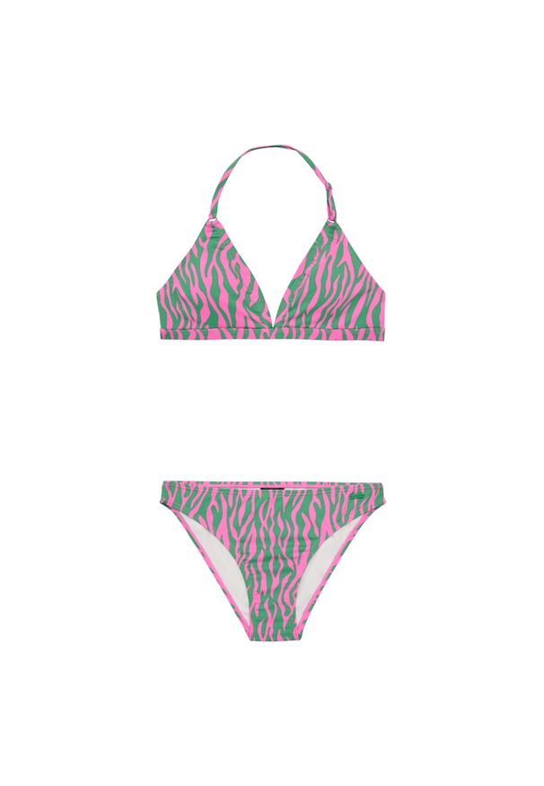 Dziewczęcy dwuczęściowy kostium kąpielowy Protest Aniston. Kolor: różowy