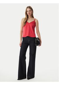 Morgan Top 242-OLAFI Koralowy Regular Fit. Kolor: pomarańczowy. Materiał: syntetyk #2