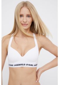Karl Lagerfeld Biustonosz sportowy 211W2109. Kolor: biały