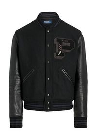 Polo Ralph Lauren Kurtka bomber 710907546001 Czarny Regular Fit. Typ kołnierza: polo. Kolor: czarny. Materiał: syntetyk #6