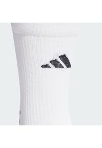 Adidas - Skarpety adidas Football GRIP Printed Cushioned Crew Performance. Kolor: czarny, biały, wielokolorowy. Materiał: materiał. Sport: piłka nożna