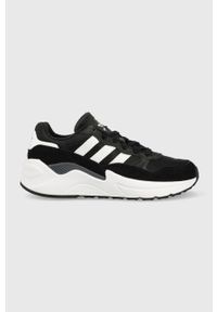 adidas Originals sneakersy RETROPY kolor czarny GY6822-BLK/WHT. Nosek buta: okrągły. Zapięcie: sznurówki. Kolor: czarny. Materiał: materiał, guma #1