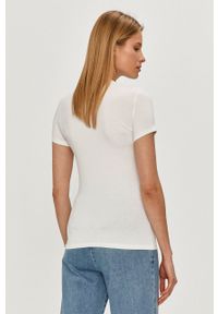 Guess T-shirt W1GI0N.J1311 kolor biały. Okazja: na co dzień. Kolor: biały. Wzór: aplikacja. Styl: casual #5