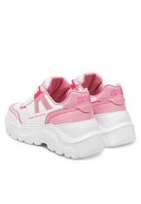 Versace Jeans Couture Sneakersy 78VA3SC4 Biały. Kolor: biały. Materiał: skóra