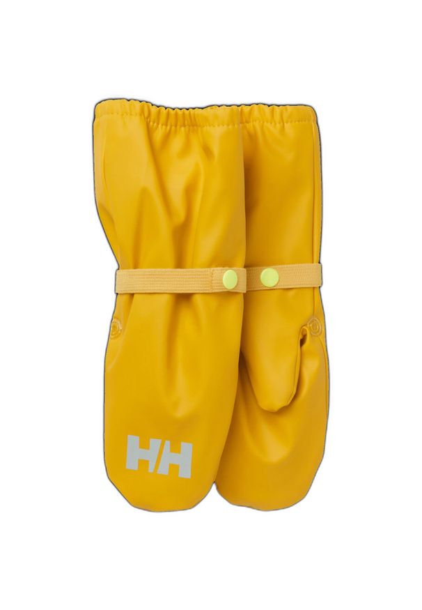 Rękawiczki dziecięce z polaru Helly Hansen bergen pu. Kolor: żółty. Materiał: polar. Sport: turystyka piesza