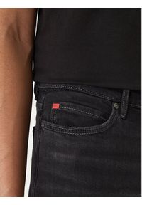 Hugo - HUGO Szorty jeansowe 50561639 Szary Tapered Fit. Kolor: szary. Materiał: bawełna #5