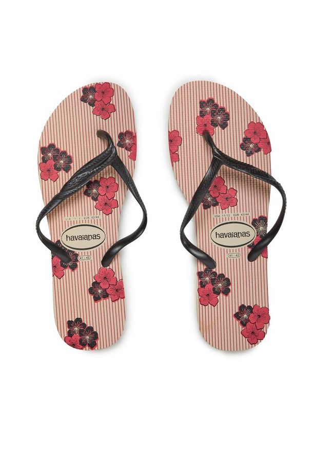 Japonki Havaianas. Wzór: kolorowy