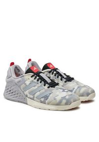 Adidas - adidas Buty na siłownię Dropset 3 GFX ID8659 Szary. Kolor: szary. Materiał: materiał, mesh. Sport: fitness #5