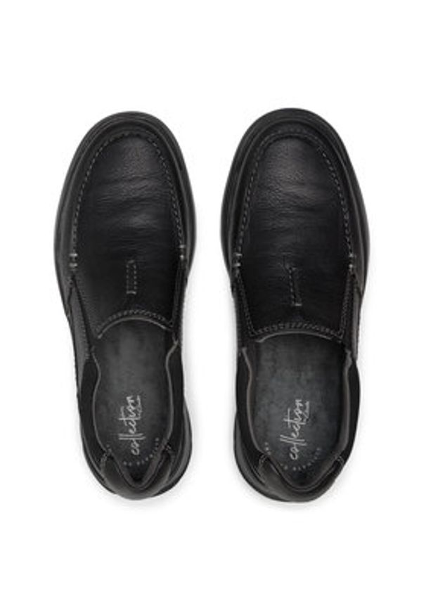 Clarks Półbuty Cotrell Free 261315937 Czarny. Kolor: czarny. Materiał: skóra