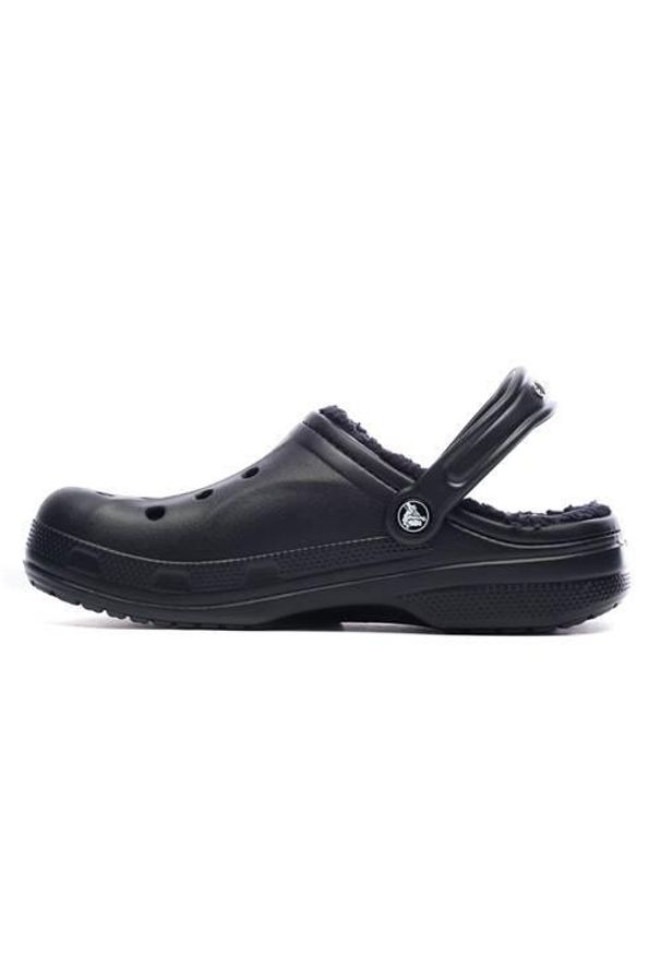 Buty do chodzenia męskie Crocs Baya Lined Clog. Zapięcie: bez zapięcia. Kolor: czarny. Materiał: materiał, syntetyk, tkanina. Szerokość cholewki: normalna. Sport: turystyka piesza