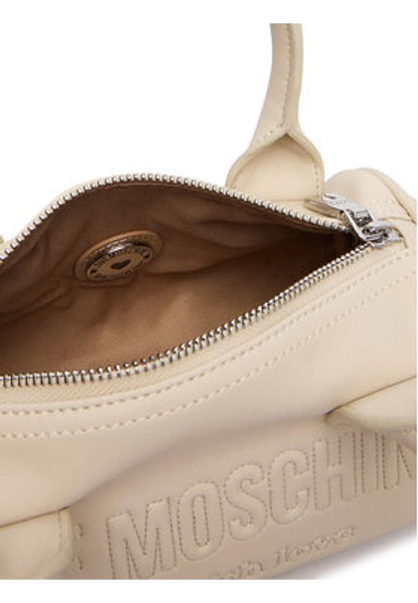 Love Moschino - LOVE MOSCHINO Torebka JC4054PP1OLE0110 Écru. Materiał: skórzane