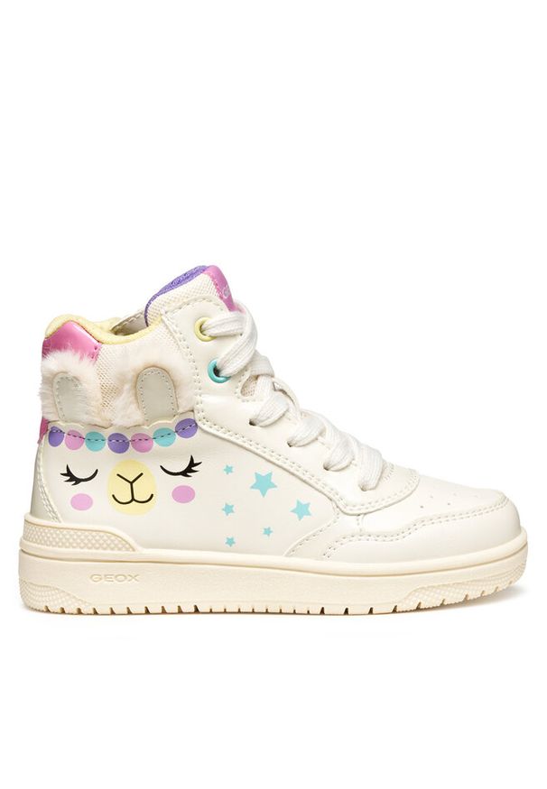 Sneakersy Geox. Kolor: biały