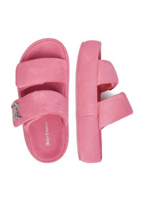 Juicy Couture Klapki CEO-WSS21515-06 Różowy. Kolor: różowy. Materiał: materiał