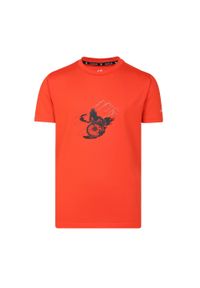 DARE 2B - T-Shirt Dziecięcy Jazda Rowerem Amuse. Kolor: pomarańczowy. Sport: kolarstwo