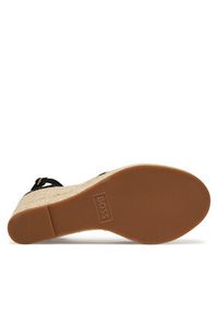 BOSS Espadryle Madeira 50563452 Czarny. Kolor: czarny. Materiał: skóra, zamsz #6
