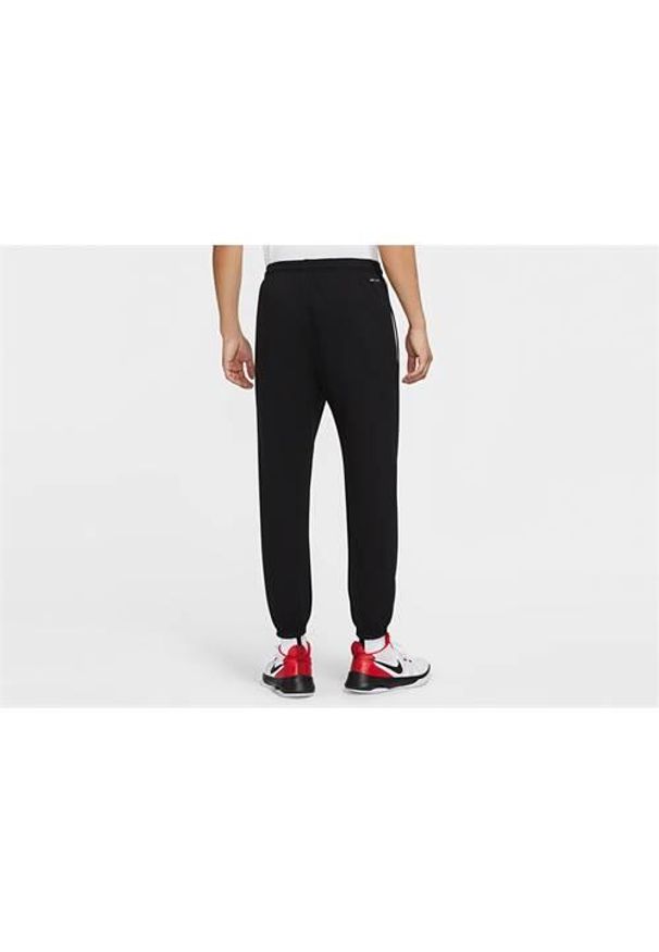 Spodnie sportowe męskie Nike Standard Issue. Kolor: czarny, beżowy, wielokolorowy. Materiał: dresówka