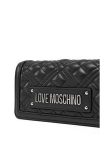 Love Moschino - LOVE MOSCHINO Torebka JC5681PP1MLA000B Czarny. Kolor: czarny. Materiał: skórzane