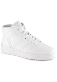 Big-Star - Buty sportowe męskie sneakersy za kostkę białe Big Star KK174134. Wysokość cholewki: za kostkę. Kolor: biały #5