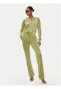 Juicy Couture Bluza Madison JCWA122001 Zielony Slim Fit. Kolor: zielony. Materiał: syntetyk #3