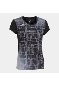 Koszulka do biegania damska Joma Elite VIII. Kolor: czarny. Sport: bieganie