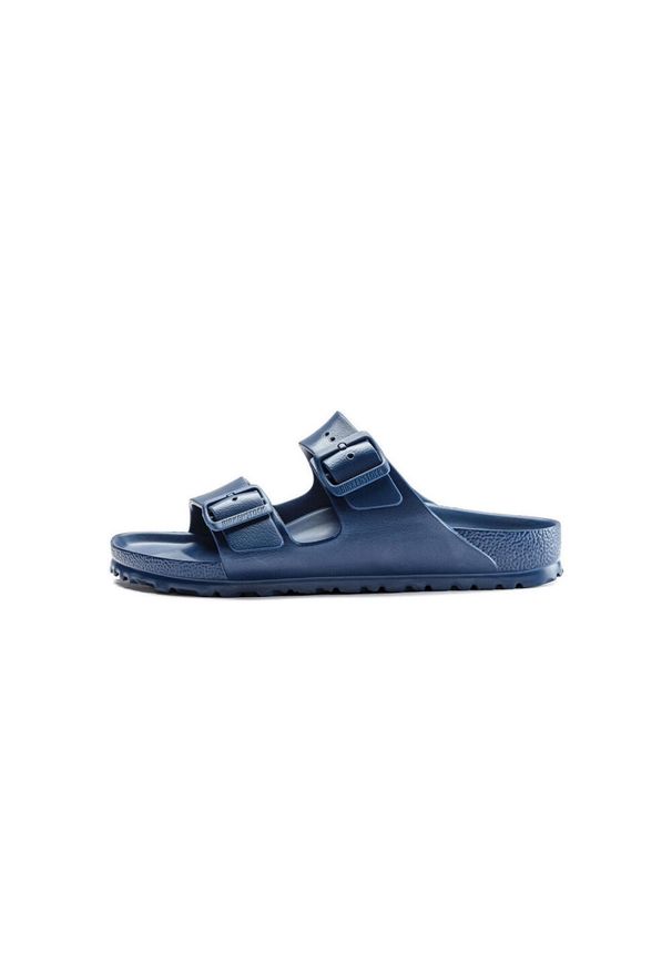 Klapki damskie Birkenstock Arizona Eva. Zapięcie: bez zapięcia. Kolor: niebieski. Materiał: syntetyk, materiał. Szerokość cholewki: normalna. Sport: turystyka piesza, pływanie, fitness