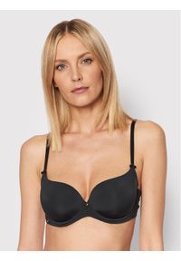 SELMARK - Selmark Biustonosz z fiszbiną Etna 10517 Czarny. Kolor: czarny. Materiał: syntetyk #1