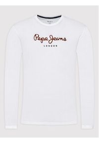 Pepe Jeans Longsleeve Eggo PM508209 Biały Regular Fit. Kolor: biały. Materiał: bawełna. Długość rękawa: długi rękaw #4
