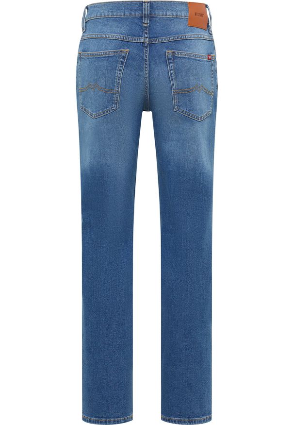 Męskie Spodnie Jeansowe Mustang Style Tramper Straight Denim Blue 1016331 5000 582