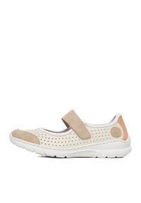 Rieker Półbuty CEO-L32B5-81 Kremowy. Kolor: kremowy. Materiał: skóra #2