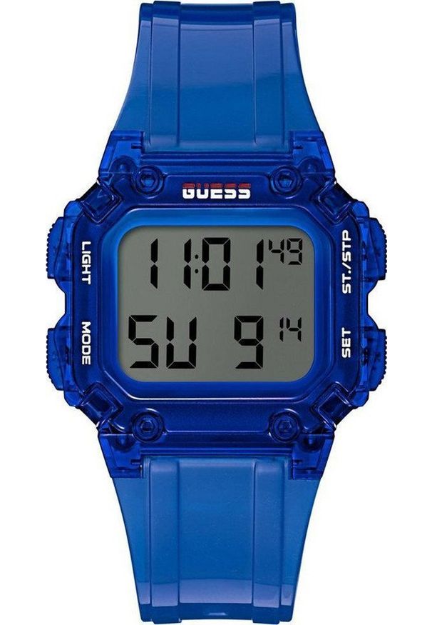 Zegarek Guess Zegarek męski Guess GW0270G3 niebieski. Kolor: niebieski