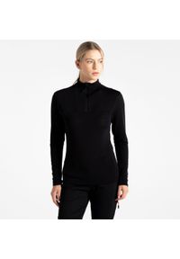 DARE 2B - Bluza turystyczna damska Mountain Series Overhead. Kolor: czarny. Materiał: tkanina, elastan, polar, prążkowany, poliester. Sport: turystyka piesza #1