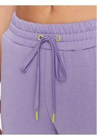 Pinko Spodnie dresowe 100371 A162 Fioletowy Regular Fit. Kolor: fioletowy. Materiał: bawełna, dresówka #5