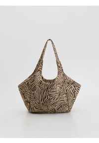 Reserved - Torebka ze zwierzęcym motywem - wielobarwny. Wzór: motyw zwierzęcy. Styl: klasyczny #1